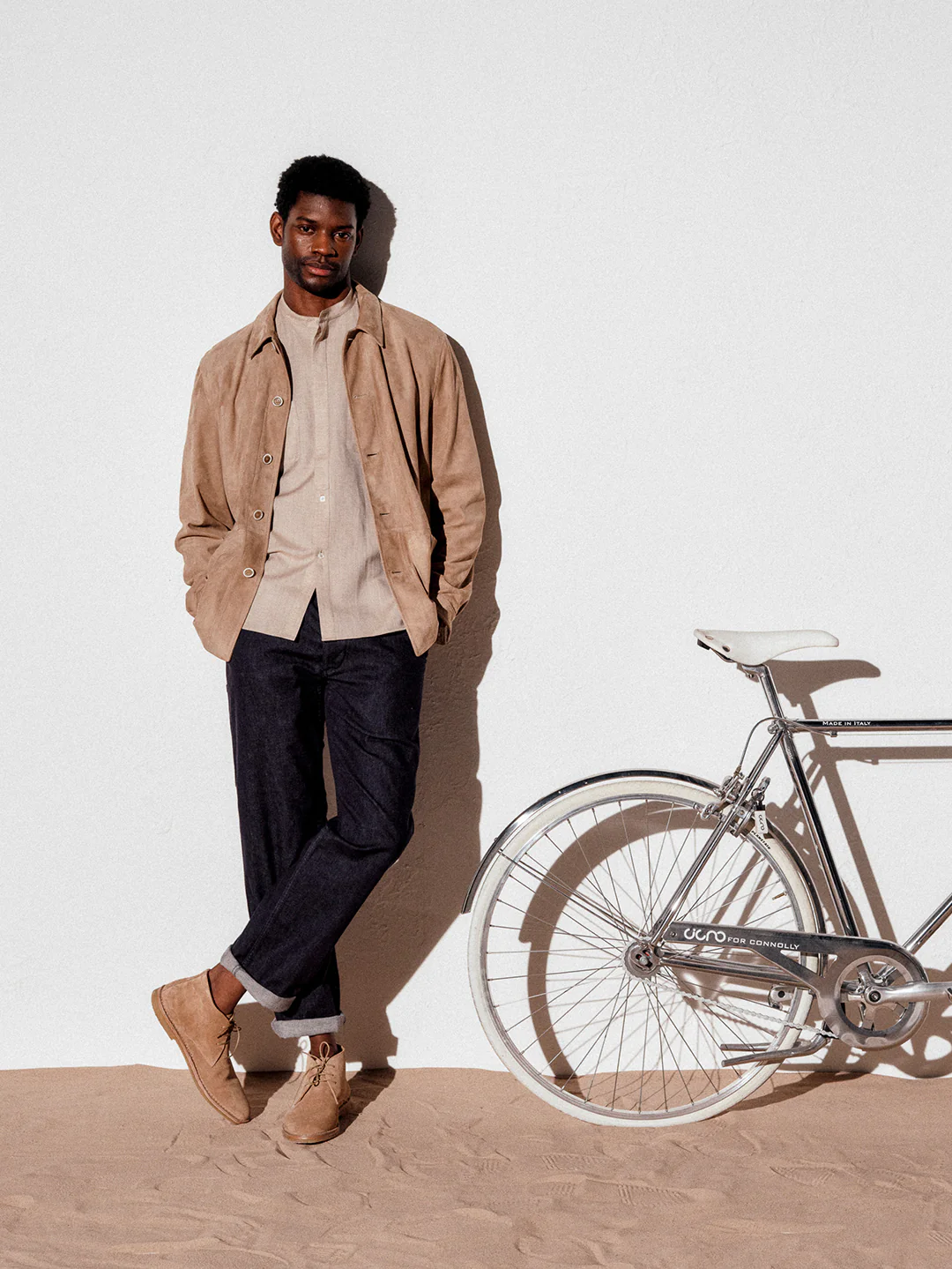 Stone Suede Overshirt - Image 7