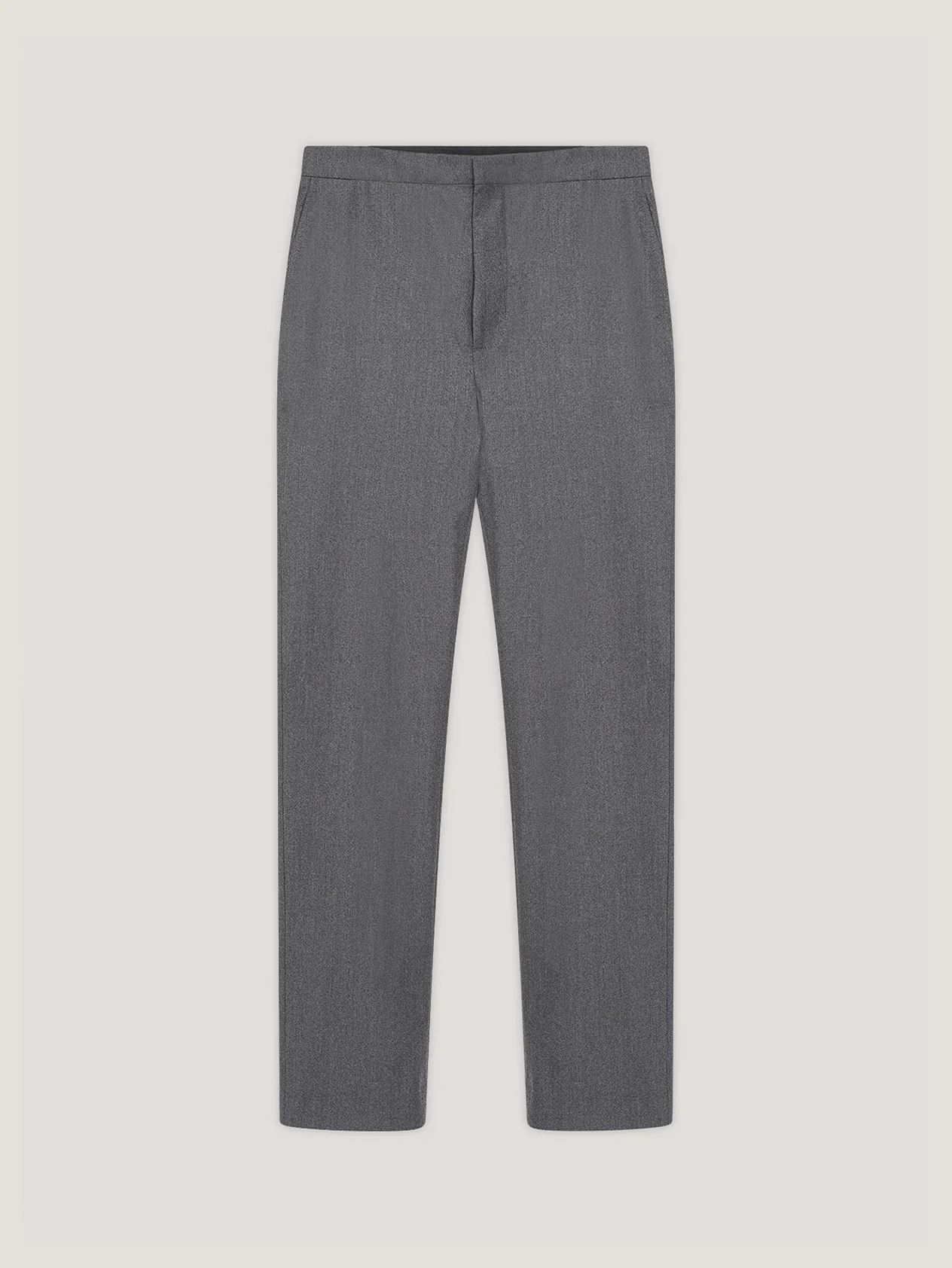 Grey Tapered Trousers