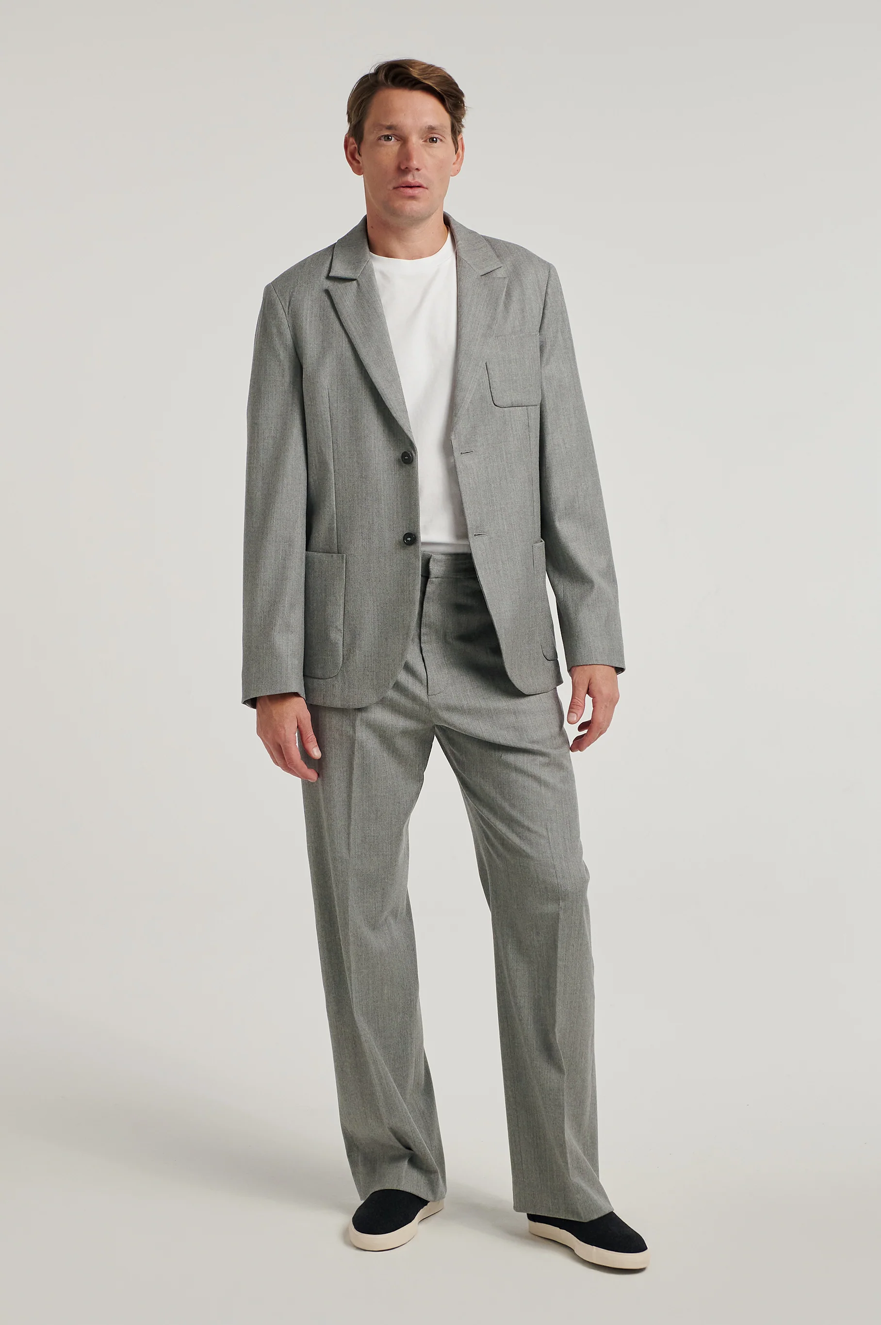Light Grey Travel Jacket - Image 3