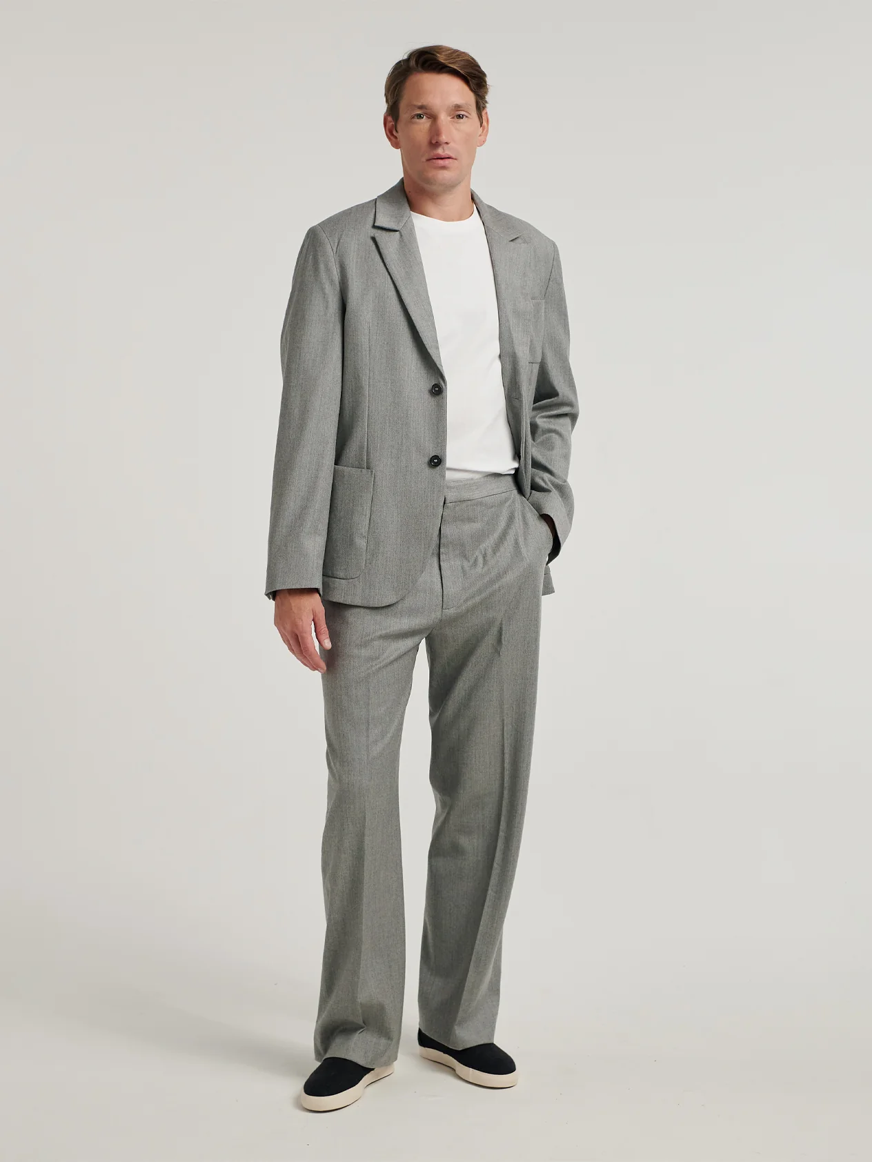 Light Grey Travel Jacket - Image 6