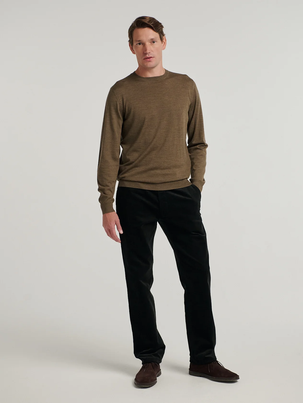 Brown Travel Sweater - Image 3