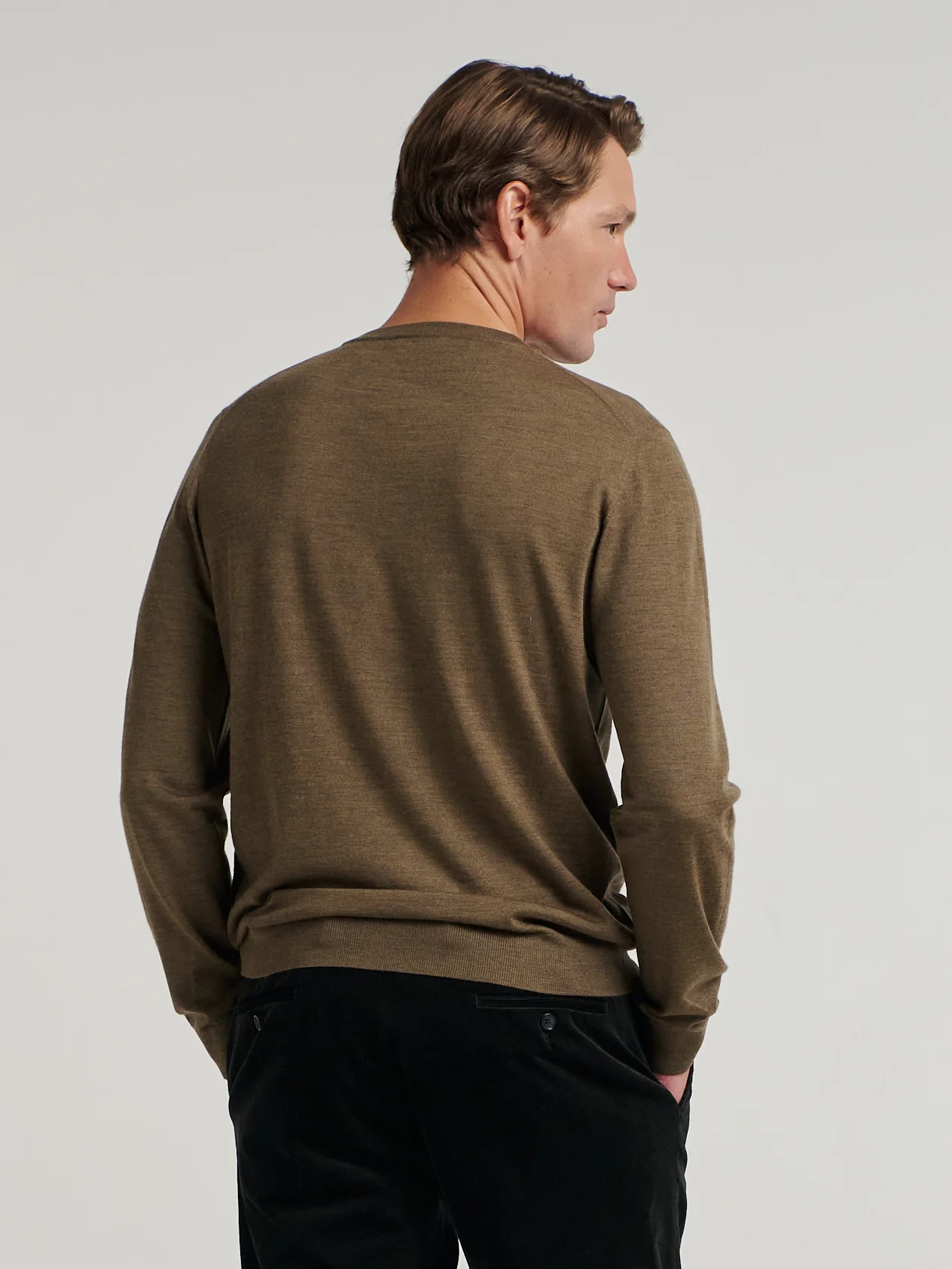 Brown Travel Sweater - Image 4
