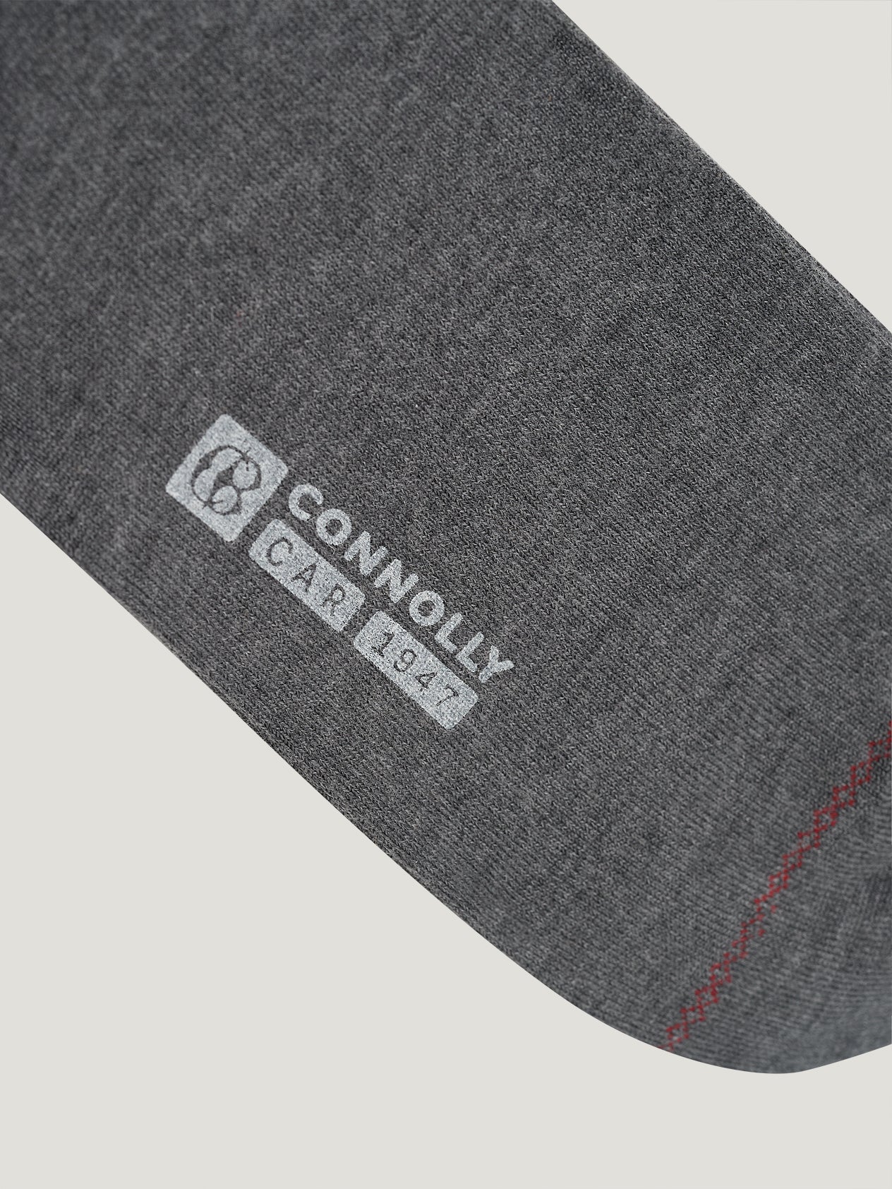 Dark Grey Cashmere and Silk Socks - Image 2