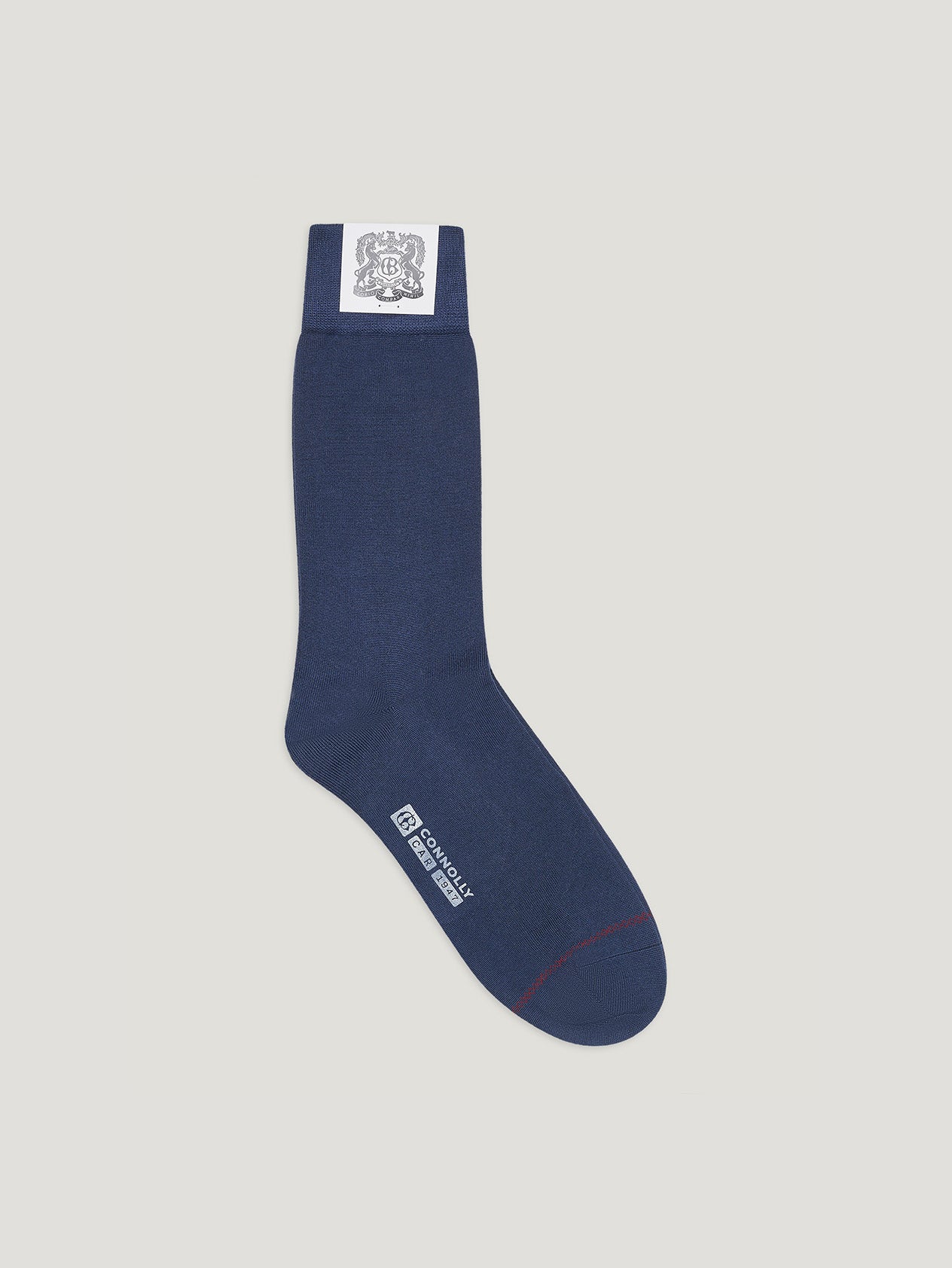 Denim Cashmere and Silk Socks