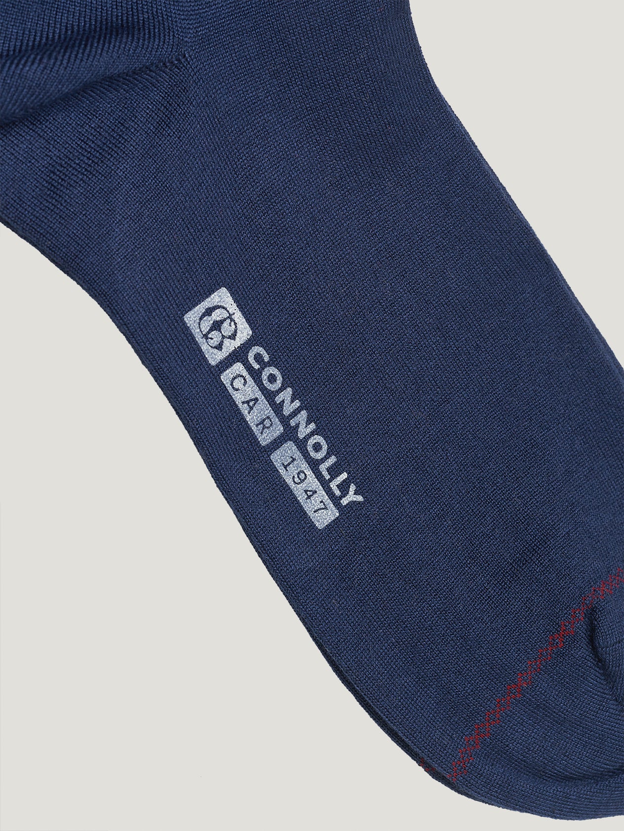 Denim Cashmere and Silk Socks - Image 2