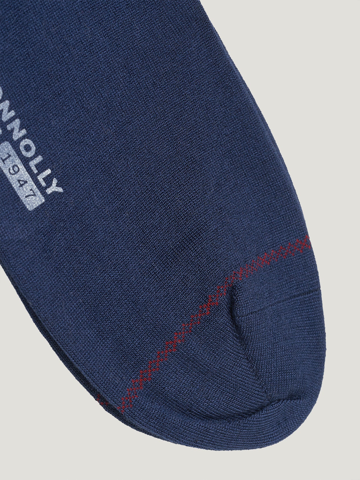 Denim Cashmere and Silk Socks - Image 3