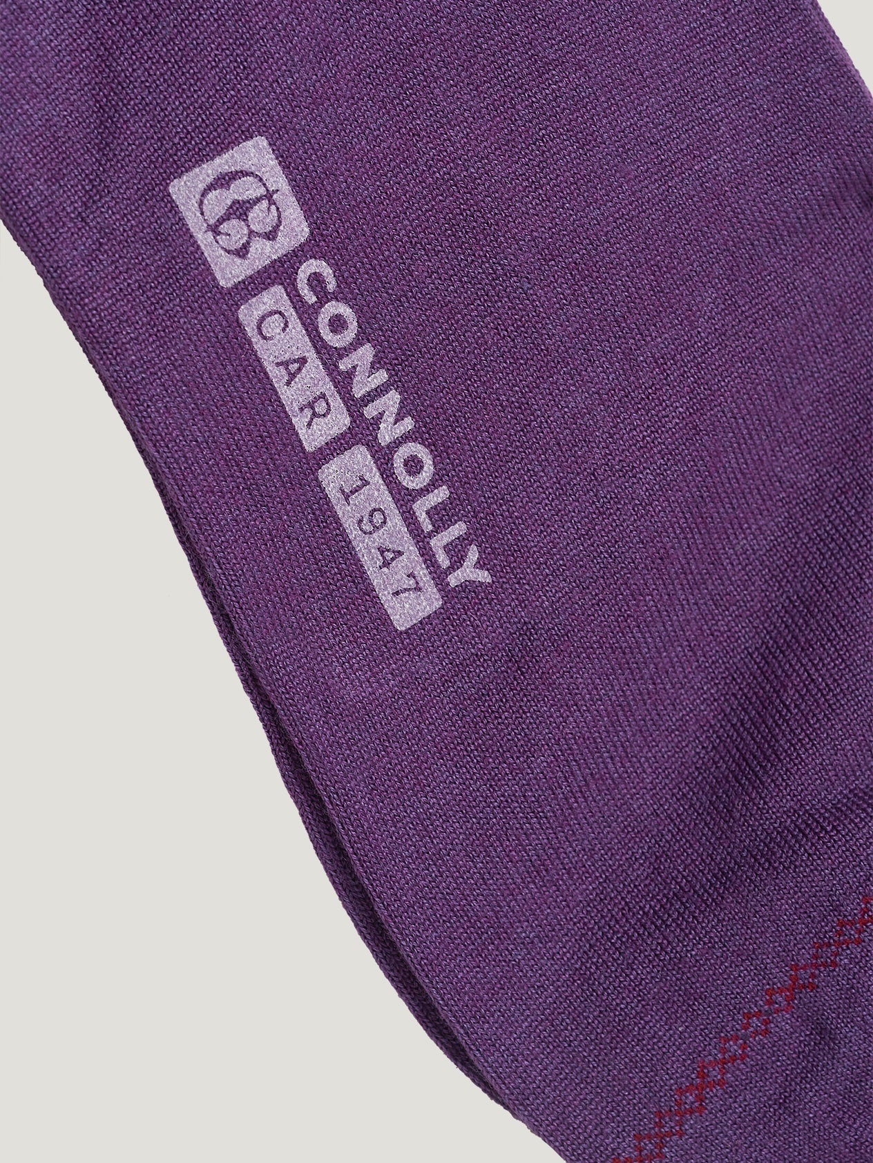 Purple Cashmere and Silk Socks - Image 3